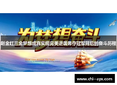 赵金红三金梦想成真实现完美逆袭勇夺冠军背后的奋斗历程